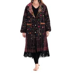 NEW STANDAWT merino wool coat in maroon